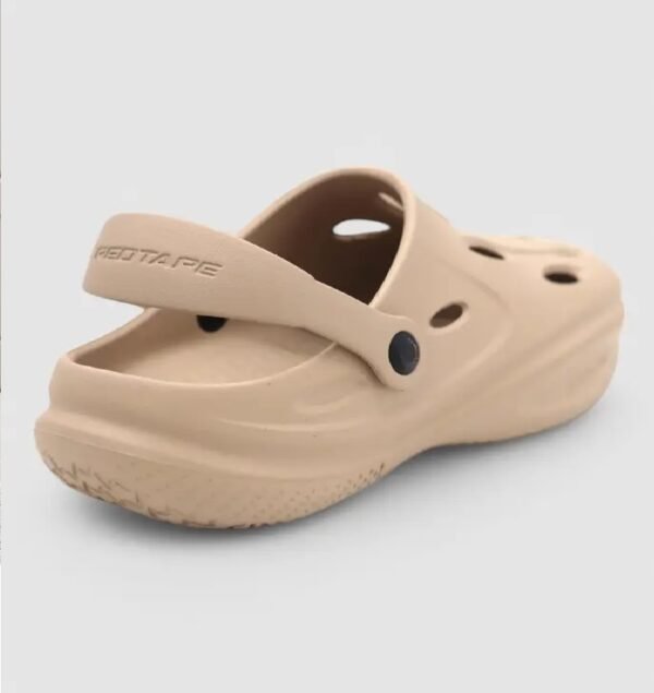 Men Clogs Sandal  (Beige , 9) - Image 2