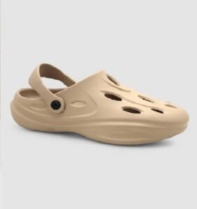 Men Clogs Sandal (Beige , 9)